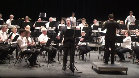 "Va pensiero", extrait de "Nabucco" de Verdi, avec l'Orchestre d'Harmonie de La Ferté Bernard. Direction Valentin Beauné. Décembre 2018